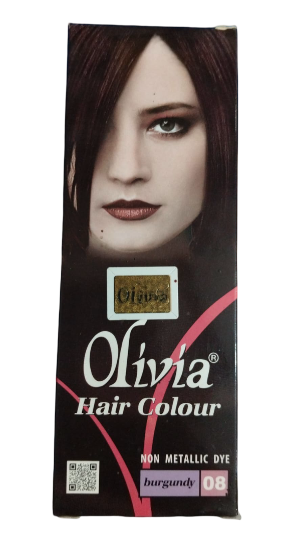 Olivia Hair Colour Burgundy 8